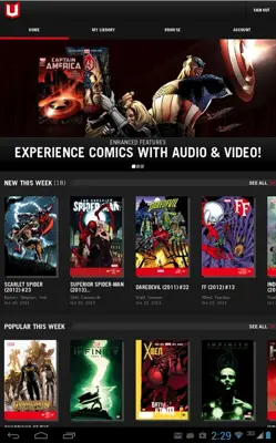 Marvel Unlimited android App screenshot 9