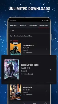 Marvel Unlimited android App screenshot 4